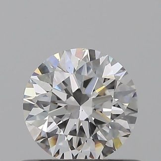 0.5 Carat Round E VS2 EX GIA Natural Diamond