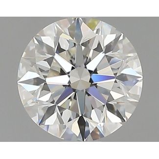 1.0 Carat Round H VVS2 EX GD GIA Natural Diamond