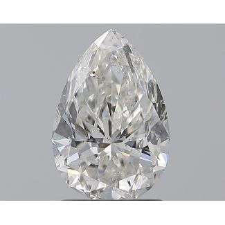 1.5 Carat Pear H SI2 - EX VG GIA Natural Diamond