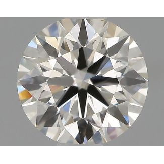 0.5 Carat Round H VS1 EX IGI Natural Diamond