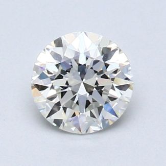 0.8 Carat Round H VVS2 EX GIA Natural Diamond