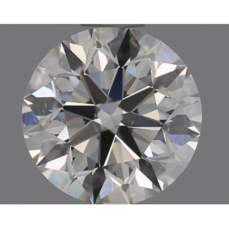 0.91 Carat Round H VS2 EX IGI Natural Diamond