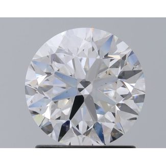 1.5 Carat Round F VS2 VG EX GIA Natural Diamond