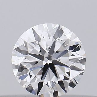 0.18 Carat Round D SI1 VG GIA Natural Diamond