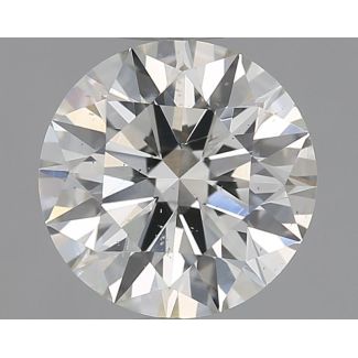 1.01 Carat Round I SI1 EX VG GIA Natural Diamond