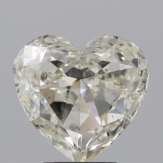 3.01 Carat Heart J SI1 - VG GD HRD Natural Diamond