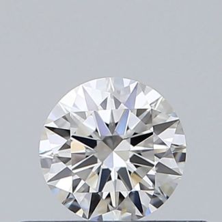 0.3 Carat Round H VVS1 EX GIA Natural Diamond