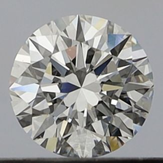 0.34 Carat Round E VVS1 EX GIA Natural Diamond