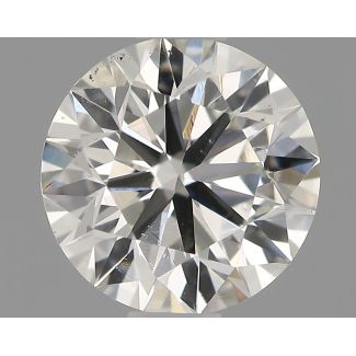 0.7 Carat Round F SI1 EX VG IGI Natural Diamond