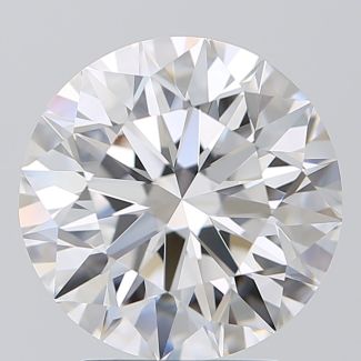 3.03 Carat Round E FL EX GIA Natural Diamond