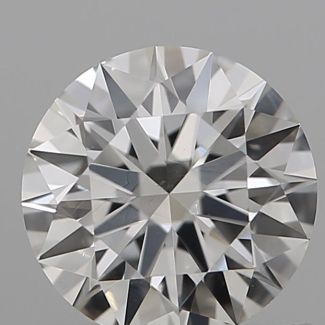 0.5 Carat Round H VS2 EX GIA Natural Diamond