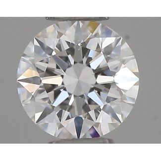 0.31 Carat Round F VS2 EX GIA Natural Diamond