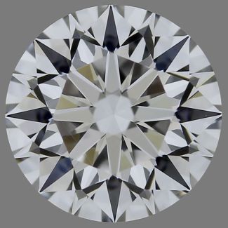 0.36 Carat Round D VVS1 EX GIA Natural Diamond