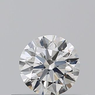 0.3 Carat Round F VS1 EX GD GIA Natural Diamond