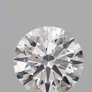 0.41 Carat Round D VS2 EX GIA Natural Diamond