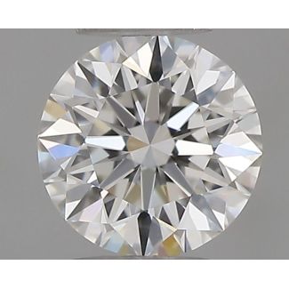 0.35 Carat Round F VVS1 EX GIA Natural Diamond