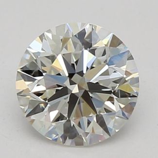 0.52 Carat Round H VVS1 VG EX GIA Natural Diamond