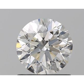 1.0 Carat Round H VS1 EX GIA Natural Diamond