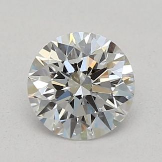 0.46 Carat Round D VVS1 EX GIA Natural Diamond