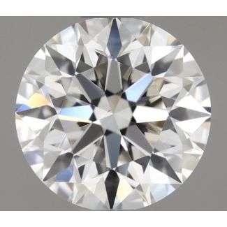 0.5 Carat Round G VS1 EX GIA Natural Diamond