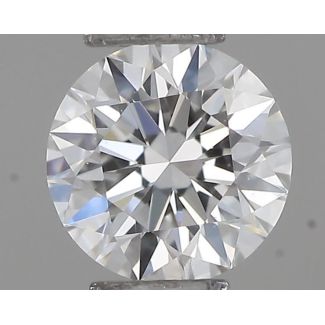 0.19 Carat Round D IF EX GIA Natural Diamond