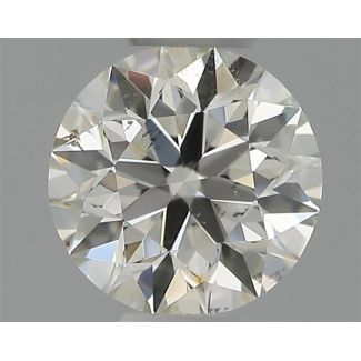 0.30 Carat Round H SI1 EX VG IGI Natural Diamond