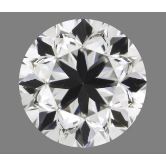 0.51 Carat Round I VS2 G EX VG GIA Natural Diamond