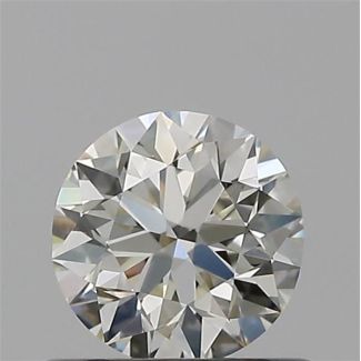 0.50 Carat Round H VS1 EX VG IGI Natural Diamond