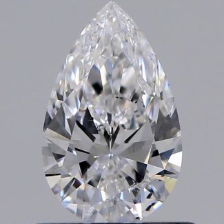 0.60 Carat Pear D SI1 - VG GIA Natural Diamond