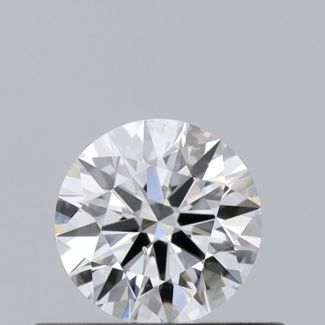 0.33 Carat Round E SI1 EX GIA Natural Diamond