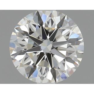 1.01 Carat Round H VVS1 EX GIA Natural Diamond