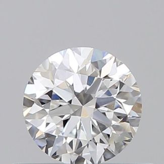 0.50 Carat Round E SI1 VG EX GIA Natural Diamond