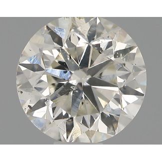 0.5 Carat Round G SI2 VG EX IGI Natural Diamond