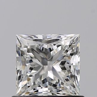 0.71 Carat Princess H VVS1 - EX VG GIA Natural Diamond