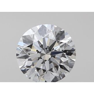 0.4 Carat Round F VS1 EX GIA Natural Diamond