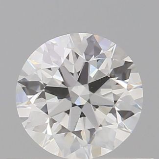 0.51 Carat Round F VS1 EX GIA Natural Diamond