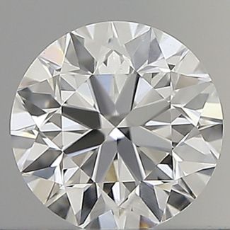 0.40 Carat Round E SI2 VG GIA Natural Diamond