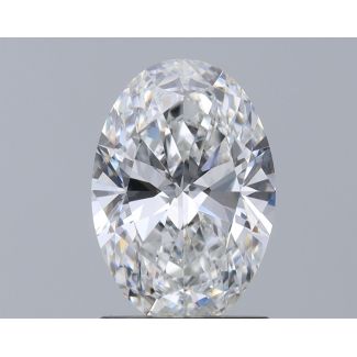 1.4 Carat Oval F VVS2 - EX GIA Natural Diamond