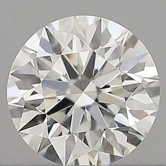 0.41 Carat Round G VVS1 EX GIA Natural Diamond