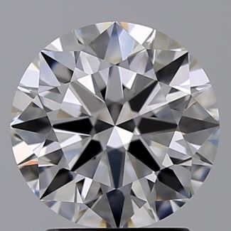 2.0 Carat Round F VVS1 EX GIA Natural Diamond