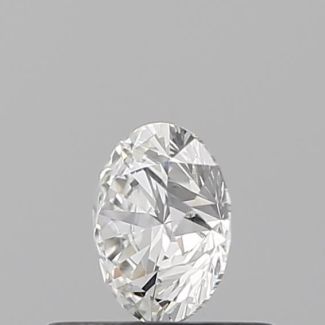 0.42 Carat Round G VVS2 EX GIA Natural Diamond