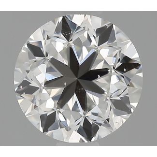 0.9 Carat Round H VS2 GD EX VG GIA Natural Diamond