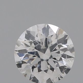 0.30 Carat Round D I1 EX VG GIA Natural Diamond