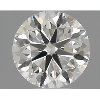 0.4 Carat Round H VS1 VG EX GIA Natural Diamond