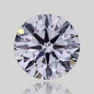 0.8 Carat Round G SI2 EX GIA Natural Diamond