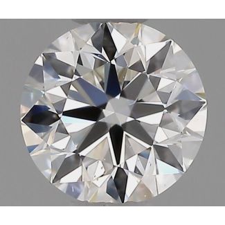 0.8 Carat Round F SI1 EX GIA Natural Diamond