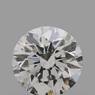 0.43 Carat Round H SI2 EX IGI Natural Diamond