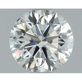 0.56 Carat Round G VVS2 EX GIA Natural Diamond