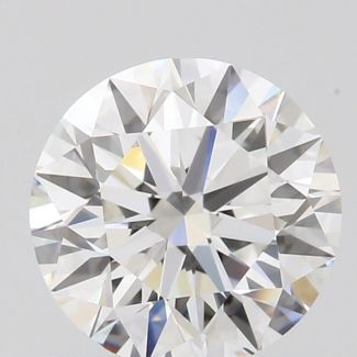 0.8 Carat Round F VVS2 EX GIA Natural Diamond