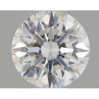 0.33 Carat Round E VVS1 EX GIA Natural Diamond